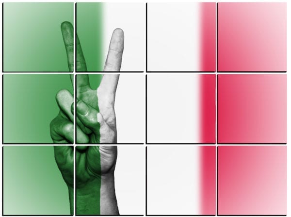 Italy Flag Peace